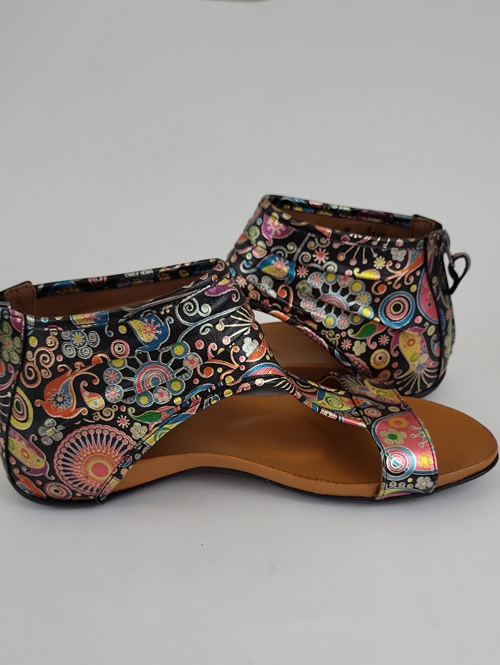 Embassy London Downtown Sandals Size 39 / US 8 *Flawed* - Picture 13 of 16